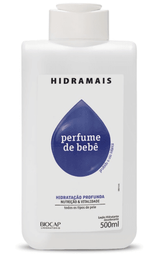 Produto Hidramais loçao hidratante perfume de bebe 500ml foto 1