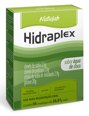 Produto Hidraplex po 4 env 27,9g agua de coco foto 1