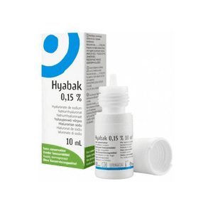 Produto Hyabak 0,15% sol oft 10ml foto 1