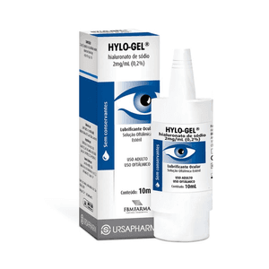 Produto Hylo-gel lubrificacao ocular 10ml foto 1