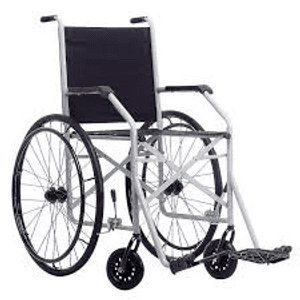 Produto Jaguaribe cadeira de rodas 1009 pneu imflavel cinza nylon foto 1