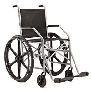 Produto Cadeira de rodas 1009 pneu cinza nylon jaguaribe foto 1