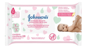 Produto Lenco umedecido johnsons baby extra cuidado 48 unidades foto 1