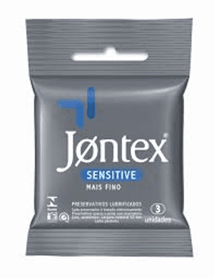 Produto Preservativo jontex sensitive com 3 unidades foto 1