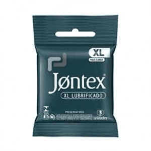 Produto Preservativo jontex xl lubrificado com 3 unidades foto 1