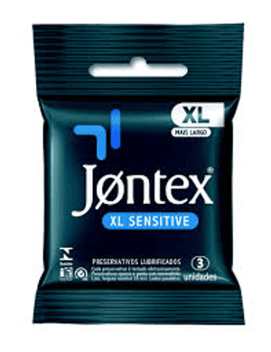 Produto Preservativo jontex xl sensitive com 3 unidades foto 1