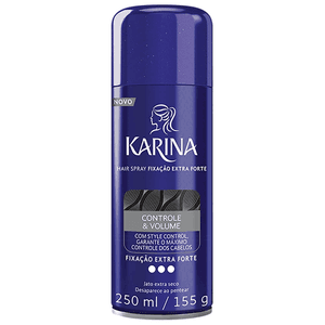 Produto Karina fix hair spray controle e volume 250ml foto 1