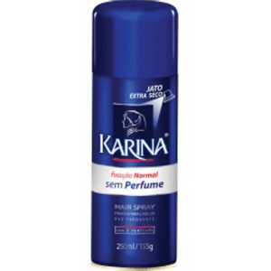 Produto Karina fix hair spray sem perfume normal 250ml foto 1