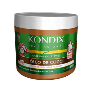 Produto Kondix mascara de tratamento oleo de coco 500g foto 1