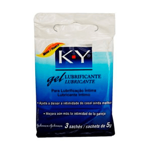 Produto Gel lubrificante ky-gel 3 saches de 5 gramas foto 1