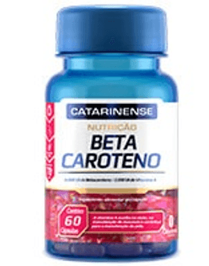 Produto Beta caroteno com 60 capsulas  laboratorio catarinense foto 1