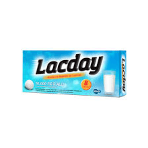 Produto Lacday caixa com 8 comprimidos foto 1