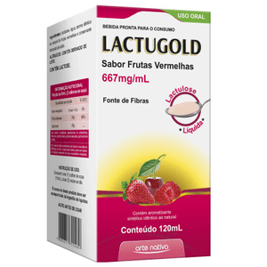 Produto Lactugold xarope sabor frutas vermelhas 120ml foto 1