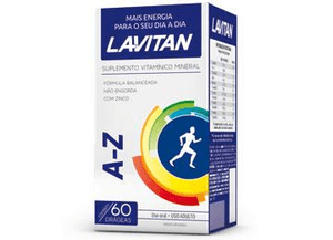 Produto Lavitan az caixa com 60 comprimidos revestidos cimed foto 1