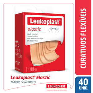 Produto Curativos sortidos leukoplast elastic com 40 unidades foto 1