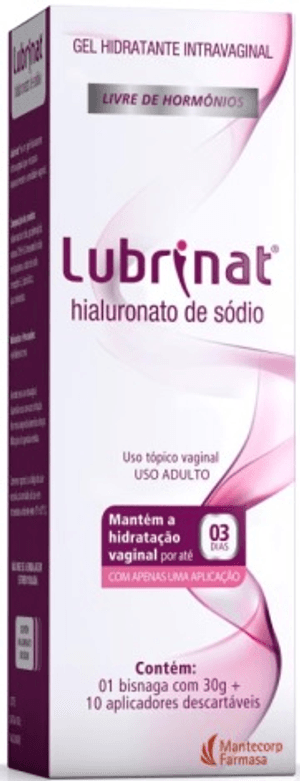 Produto Lubrinat gel hidratante intravaginal 30g 10 aplicadores foto 1