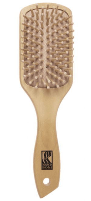 Produto Marco boni escova cabelo rsquete madeira wline para bolsa ref8079 foto 1