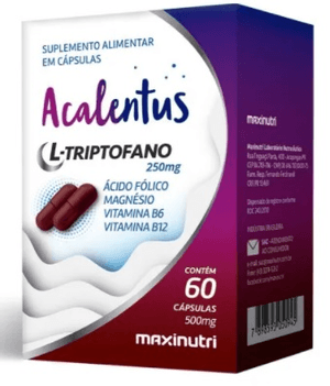 Produto Maxinutri acalentu250mg caixa com 60 capsulas foto 1