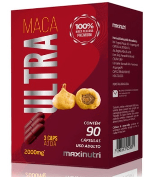 Produto Maxinutri maca peruana ultra 2000mg caixa com 90 capsulas foto 1