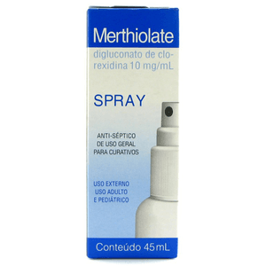Produto Merthiolate spray frasco com 45ml foto 1