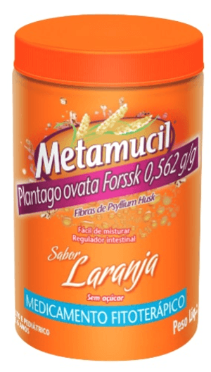 Produto Metamucil laranja pote 174 gramas foto 1