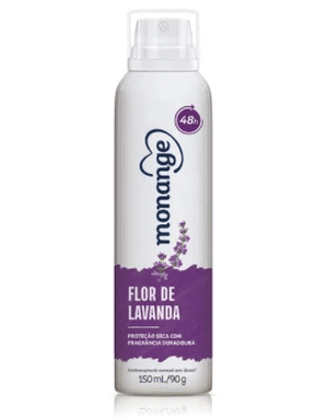 Produto Desodorante aersossol monange flor de lavanda 150ml foto 1
