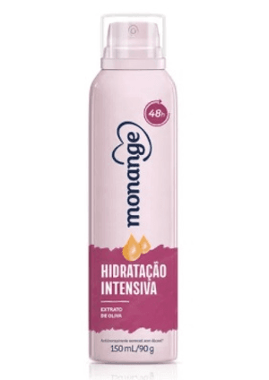 Produto Desodorante aerossol monange hidrataçao intensiva 150ml foto 1