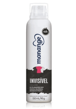 Produto Desodorante aerossol monange invisivel 150ml foto 1