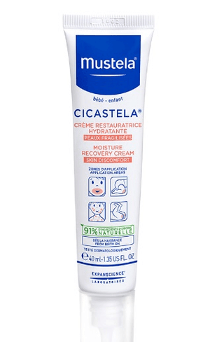 Produto Mustela creme reparador hidratante cicastela 40ml foto 1