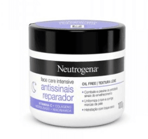 Produto Neutrogena face care intensive antissinais reparador 100g foto 1