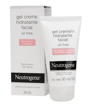 Produto Neutrogena gel creme hidratante facial oil free para pele mista a oleosa 50ml foto 1