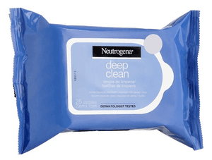 Produto Neutrogena lenco de limpeza facial e demaquilante 25 unidades
 foto 1