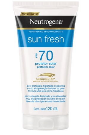 Produto Neutrogena sun fresh protetor solar fps 70 120 ml foto 1