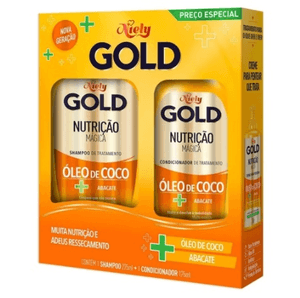 Produto Kit niely gold nutriçao magica shampoo 275ml + condicionador 175ml foto 1