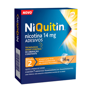 Produto Niquitin 14 mg com 7 adesivos foto 1