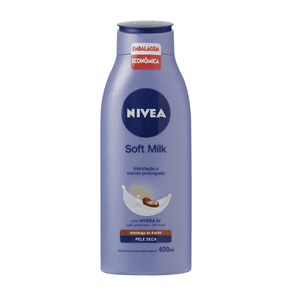 Produto Nivea body soft milk loçao hidratante pele seca 400ml foto 1