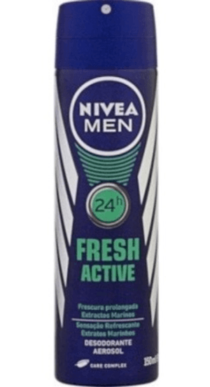 Produto Desodorante aerossol nivea fresh active for men 150ml foto 1