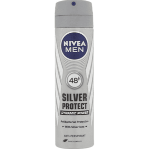 Produto Desodorante aerossol nivea silver protect dynamic power 150ml foto 1