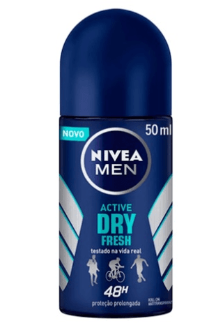Produto Desodorante roll on nivea men active dry fresh 50ml foto 1