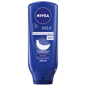 Produto Nivea locao hidratante para o banho milk 250 ml foto 1