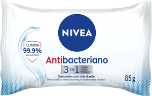 Produto Sabonete antibacteriano 3 em 1 85g nivea foto 1