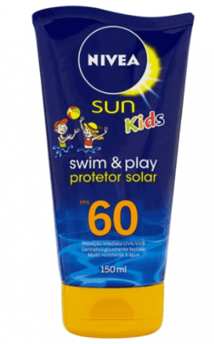 Produto Protetor solar nivea sun kids swim & play fps60 150ml foto 1