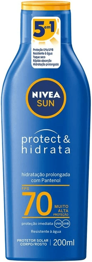 Produto Protetor solar protect & hidrata fps70 200ml nivea foto 1