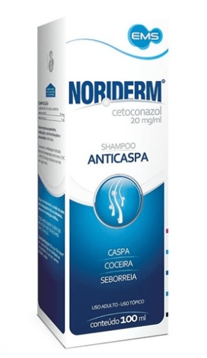 Produto Noriderm shampoo anticaspa 100ml ems foto 1