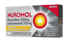 Produto Nuromol 200mg + 500mg caixa com 6 comprimidos revestidos foto 1