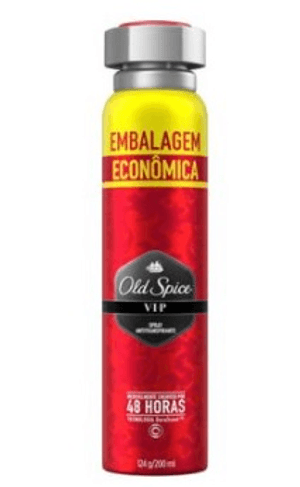 Produto Desodorante aerossol old spice vip 200ml embalagem economica foto 1