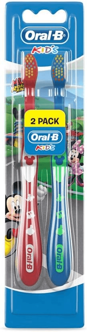 Produto Kit escova dental infantil mickey 2 unidades oral-b foto 1