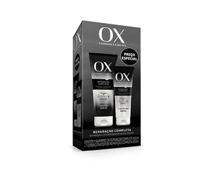 Produto Kit ox reparação completa shampoo 400ml + condicionador 200ml
 foto 1