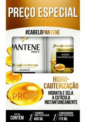 Produto Kit pantene hidrocauterizaçao shampoo 400ml + condicionador 175ml foto 1