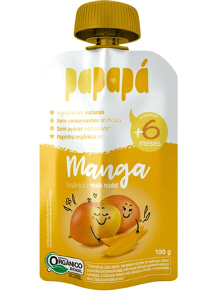 Produto Papinha organica papapa manga 100g foto 1